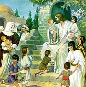 jesus est les enfants